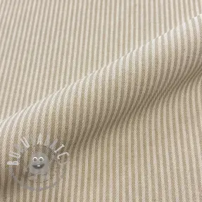 Tessuto decorativo DOBBY Colored stripe sand