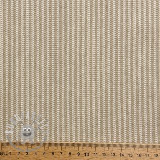 Tessuto decorativo DOBBY Colored stripe sand