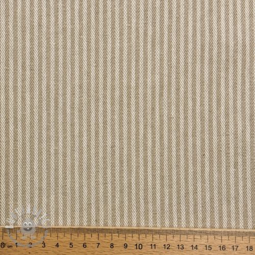 Tessuto decorativo DOBBY Colored stripe sand