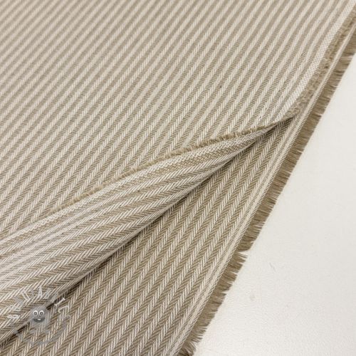 Tessuto decorativo DOBBY Colored stripe sand