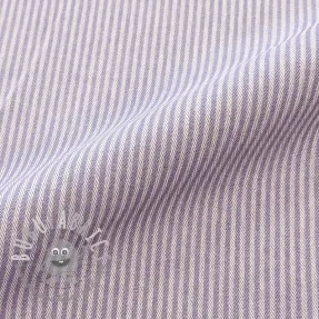 Tessuto decorativo DOBBY Colored stripe lavender