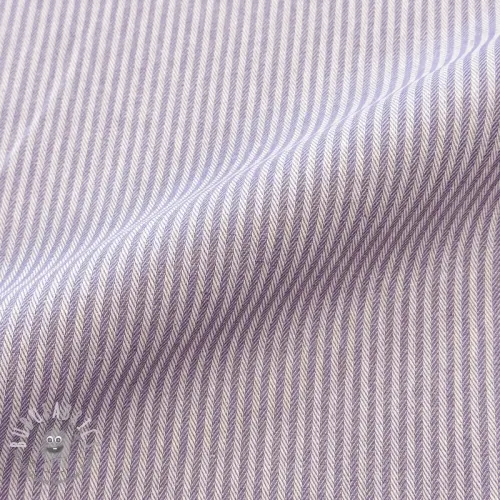 Tessuto decorativo DOBBY Colored stripe lavender