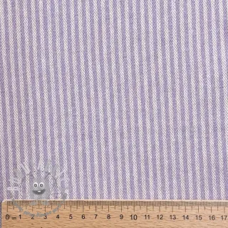 Tessuto decorativo DOBBY Colored stripe lavender