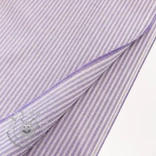 Tessuto decorativo DOBBY Colored stripe lavender