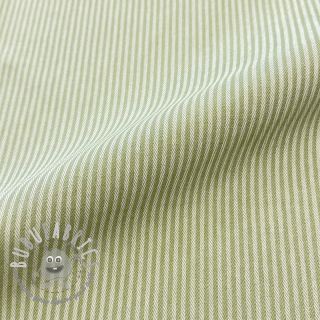 Tessuto decorativo DOBBY Colored stripe light green