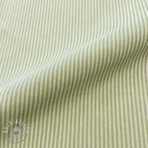 Tessuto decorativo DOBBY Colored stripe light green