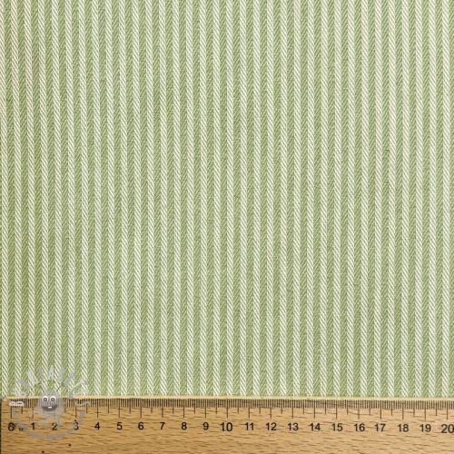 Tessuto decorativo DOBBY Colored stripe light green