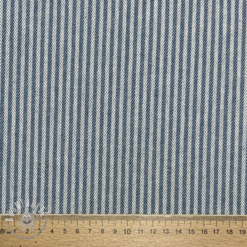 Tessuto decorativo DOBBY Colored stripe blue