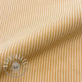 Tessuto decorativo DOBBY Colored stripe ochre