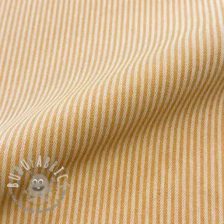 Tessuto decorativo DOBBY Colored stripe ochre