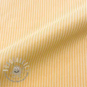Tessuto decorativo DOBBY Colored stripe warm yellow