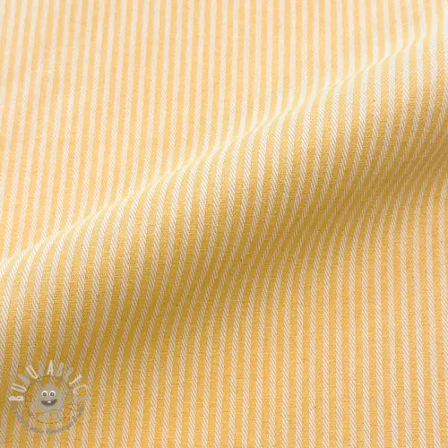 Tessuto decorativo DOBBY Colored stripe warm yellow