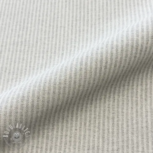 Tessuto decorativo DOBBY Colored stripe light grey