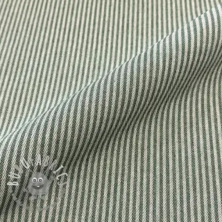 Tessuto decorativo DOBBY Colored stripe bottle green