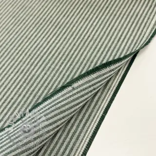 Tessuto decorativo DOBBY Colored stripe bottle green