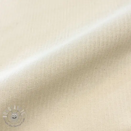 Tessuto decorativo DOBBY Colored stripe naturel
