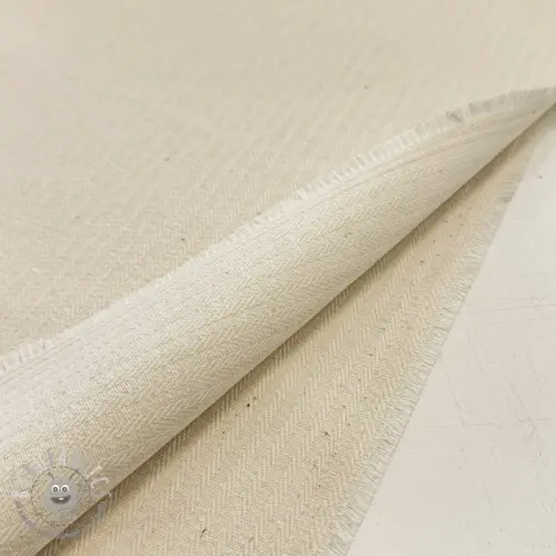 Tessuto decorativo DOBBY Colored stripe naturel