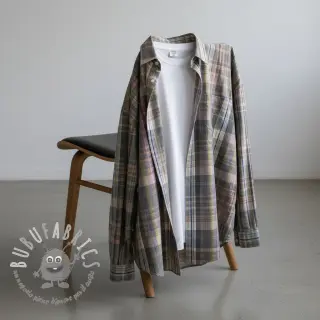 Tessuto di cotone YARN DYED Check Nina multi