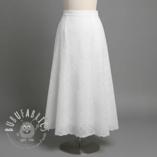 Tessuto di cotone EMBROIDERY 2 side Camelia