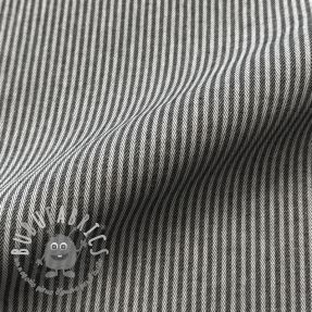 Tessuto decorativo DOBBY Colored stripe black