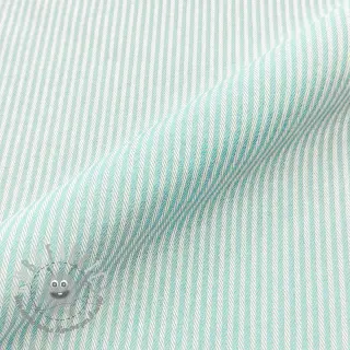 Tessuto decorativo DOBBY Colored stripe mint