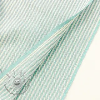 Tessuto decorativo DOBBY Colored stripe mint