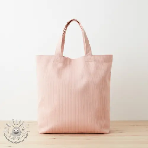 Tessuto decorativo DOBBY Colored stripe light pink