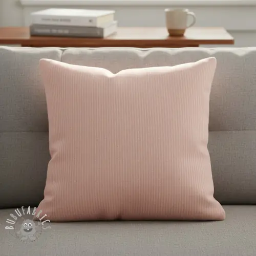 Tessuto decorativo DOBBY Colored stripe light pink