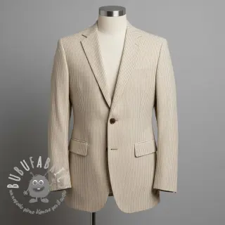 Tessuto decorativo DOBBY Colored stripe sand