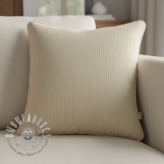 Tessuto decorativo DOBBY Colored stripe sand