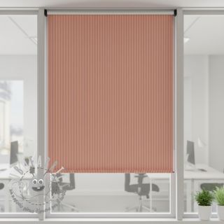 Tessuto decorativo DOBBY Colored stripe coral