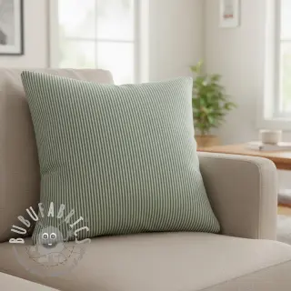 Tessuto decorativo DOBBY Colored stripe bottle green