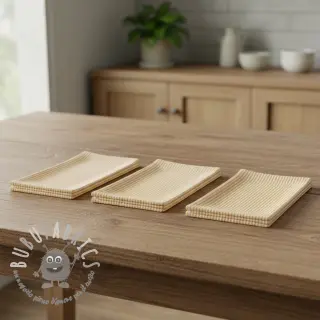 Tessuto decorativo DOBBY Colored stripe ochre