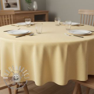 Tessuto decorativo DOBBY Colored stripe pastel yellow