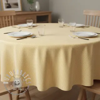 Tessuto decorativo DOBBY Colored stripe pastel yellow