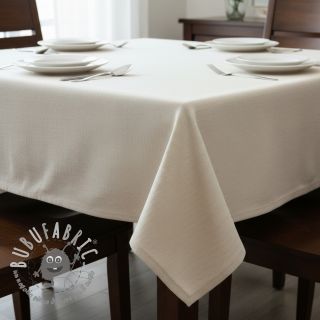 Tessuto decorativo DOBBY Colored stripe naturel