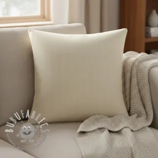 Tessuto decorativo DOBBY Colored stripe naturel
