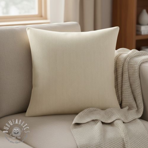 Tessuto decorativo DOBBY Colored stripe naturel