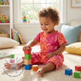 Tessuto di cotone TIE DYE EMBROIDERY Eva tape design F