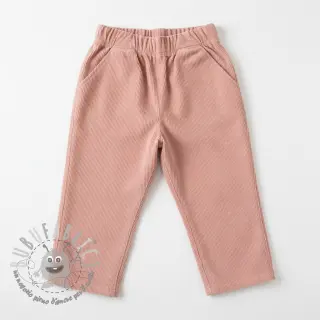 Cord a coste blush