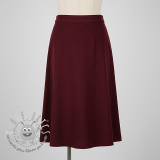 Cord a coste bordeaux