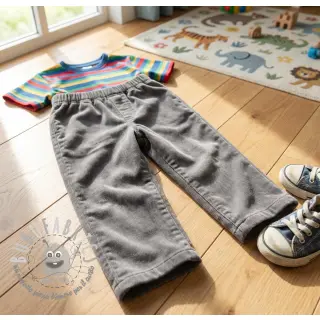 Cord a coste grey