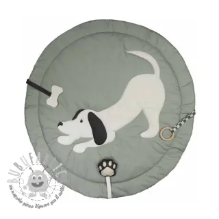 Tessuto di cotone Dog PANEL digital print