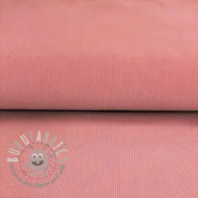 Cord a coste old rose