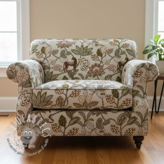 Tessuto decorativo jacquard Soliman allover blanc