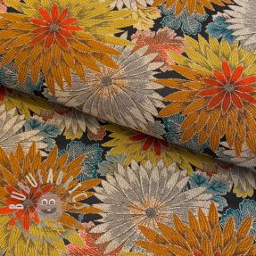 Tessuto decorativo jacquard Matcha allover peanut