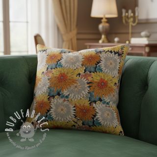 Tessuto decorativo jacquard Matcha allover peanut