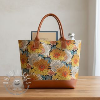 Tessuto decorativo jacquard Matcha allover peanut