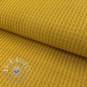 Tessuti per maglioni WAFFLE BIG KNIT ochre