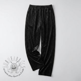 Velluto VELVET LUREX Stripe black